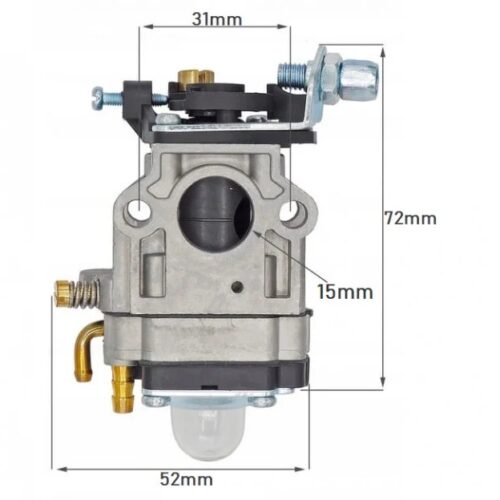 Carburator motocoasa Ruris gaura mare 15mm