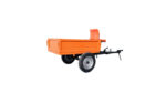Remorca pentru motocultor capacitate 500Kg, cuva basculabila 125x80x30 cm
