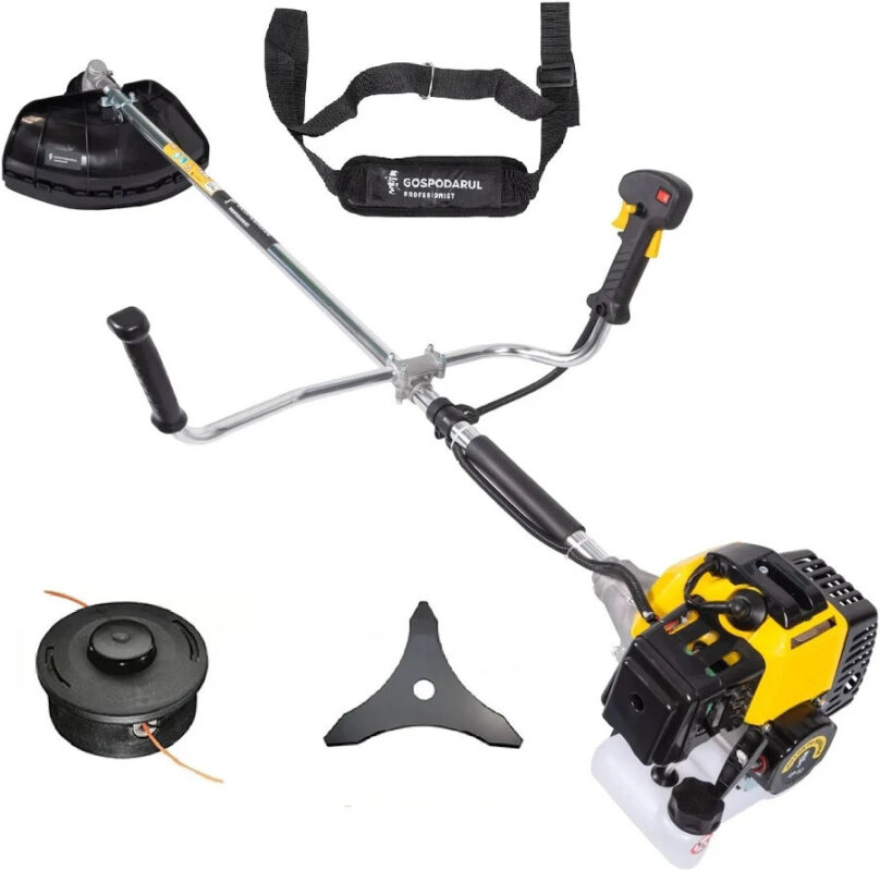 Motocoasa Gospodarul Profesionist 6 CP, benzina 2T si accesorii