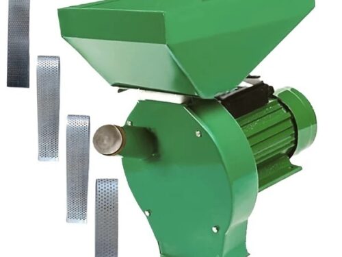 Moara cu ciocanele pentru cereale, Fermax, 3.8Kw, 200kg/h, cuva mare