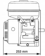 Motor benzina GTX-200, 7 CP, 4 Timpi ax cu pana 20mm, fulie dubla inclusa - imagine 4