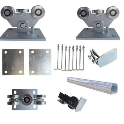 Kit complet poarta culisanta XL5S 500kg cu sina otel galvanizata 6m