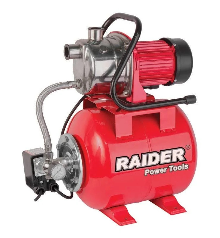 Hidrofor RAIDER RD-WP1200 inox 1200 W 24 l 3840 l/h inaltime refulare 48 m adancime absorbtie 7 m Hidrofor RAIDER RD-WP1200 inox 1200 W 24 l 3840 l/h inaltime refulare 48 m adancime absorbtie 7 m