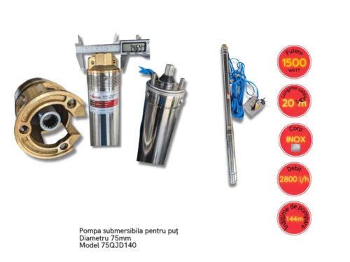 Pompe submersibile pentru Puț Model 75QJD140