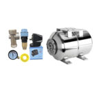 Set Butelie 50l Inox si automatizare hidrofor