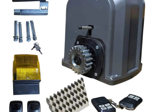Kit Motor Poarta Culisanta 800 Kg – Automatizare cu Cremalieră Metalică 4 m pentru Porți Grele