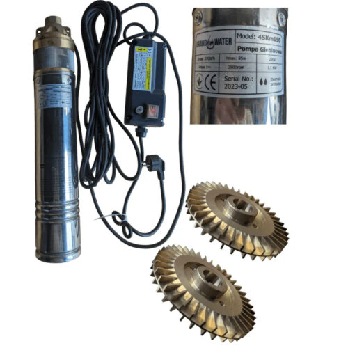 Pompa submersibila ruseasca 4SKM150 1.1KW 95m 2700l/h