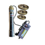 Pompa apa submersibila 4SKM200 putere 2KW inaltime 140m debit 2400l/h