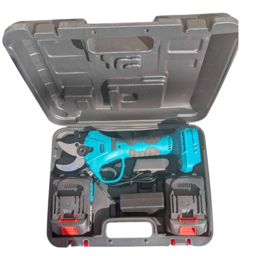 Foarfeca de gradina cu acumulator 24V Taiere precisa grosime 35 mm, motor fara perii