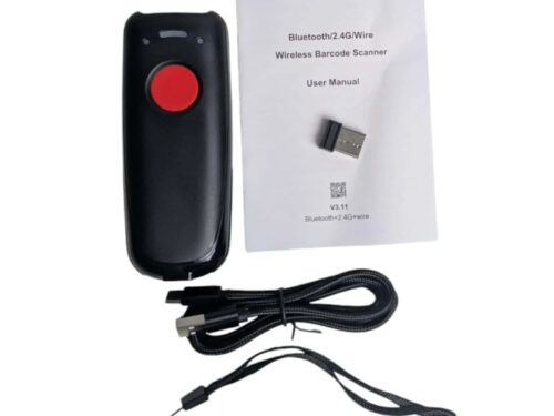 Mini Scaner de Coduri de Bare YHD-3600DB wireless usb QR
