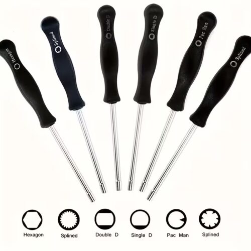 Set 6 șurubelnițe pentru reglat carburator – Zama, Walbro, drujbe și motocoase