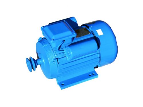 Motor electric monofazat 4 kW – 3000 rpm, 220V, cu prindere pe talpă și cablu inclus