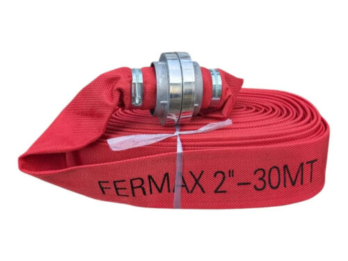 Furtun Pompier 2" 30M 16Bar Cu Capete - Roșu