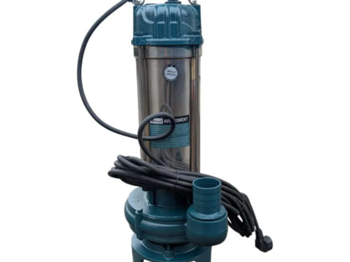 Pompa denisipat si apa murdara Brillo 4000W, refulare 30m, debit 25m³, racord 2", corp fonta, cablu 10m