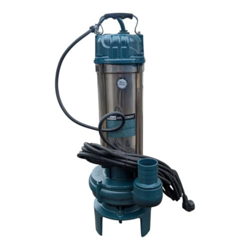 Pompa denisipat si apa murdara Brillo 4000W, refulare 30m, debit 25m³, racord 2", corp fonta, cablu 10m