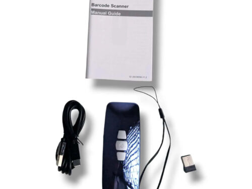 Cititor Cod de Bare YHD-3200DB cu USB / wireless / bluetooth, Display, CMOS, Memorie, 1500mAh, Albastru
