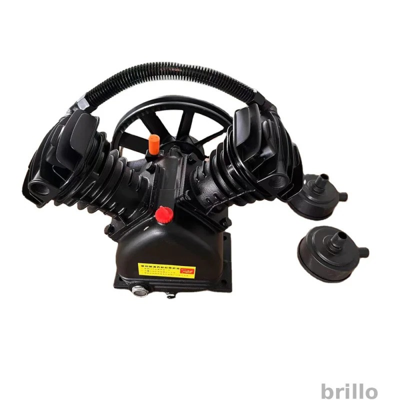 Cap Compresor Aer 2 Pistoane 65mm, 400 l/min, 10 Bar, pentru Rezervoare 50-150L