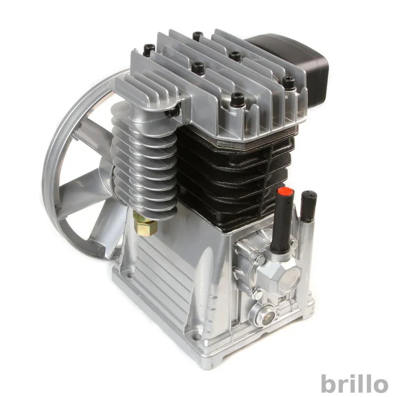 Cap compresor aer cu 2 cilindri pistoane pentru 2.2kW/400L min - imagine 1