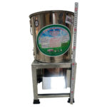 Mașină de tocat legume și fructe 5L, motor electric 220W, cuvă metalică, 4 cuțite, 4 discuri rezervă - imagine 3