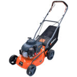 Mașină de tuns iarba pe benzina, autopropulsată, 3.5 CP, 132 cc, lățime tăiere 41 cm, coș 45L