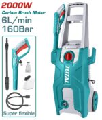 Aparat de spălat cu presiune TOTAL Industrial 160 Bar, 2000W - imagine 3