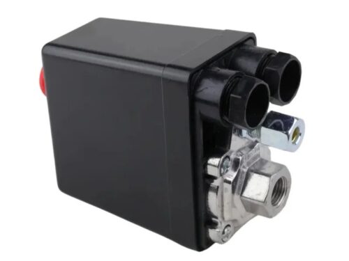 Presostat compresor aer comprimat 220V 1 ieșire, 15A, 12 Bar, racord 1/4"