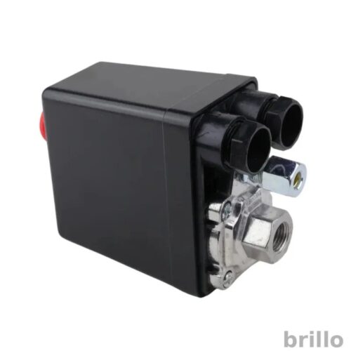 Presostat compresor aer comprimat 220V 1 ieșire, 15A, 12 Bar, racord 1/4"