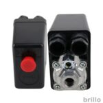 Presostat compresor aer comprimat 220V 1 ieșire, 15A, 12 Bar, racord 1/4"