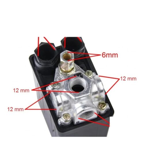 Presostat compresor 3 iesiri, universal, 220v