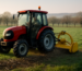 tractor mic cu tocător tractat tractor mic atasat la spate în câmp