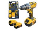 Mașină de Înșurubat și Găurit CMP1664, 48V, 2 Acumulatori, Trusă 30 Piese