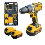 Mașină de Înșurubat și Găurit CMP1664, 48V, 2 Acumulatori, Trusă 30 Piese