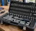 trusă de chei 108 piese cu capete tubulare, biți și accesorii pentru auto și bricolaj