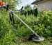 Motocoasă cu disc 2 în 1 pentru iarbă deasă și lucrări mixte în curte