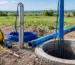Pompă submersibilă de adâncime pentru puț forat și accesorii de montaj