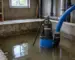 Pompă submersibilă cu tocător folosită pentru evacuarea apei murdare din gospodărie