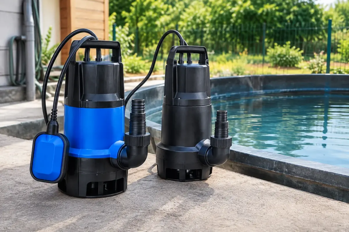 Compararea unei pompe submersibile cu flotor și a unui model fără flotor pentru gospodărie